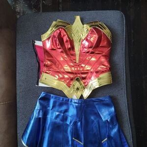 Wonder Woman Cosplay Quality Costume in Red, Gold, and Blue